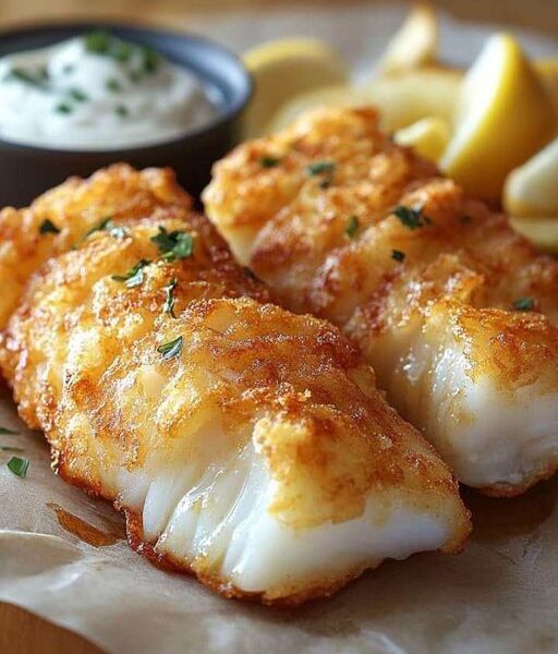 Crispy Air Fryer Cod