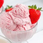 High Protein Strawberry Ice Cream