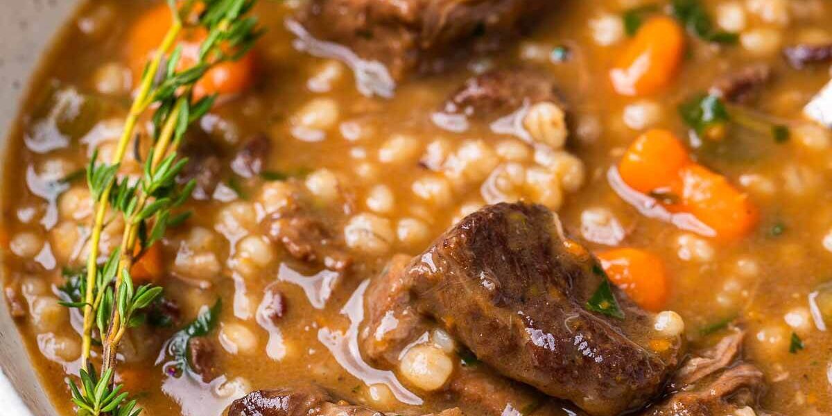 Beef Barley Soup