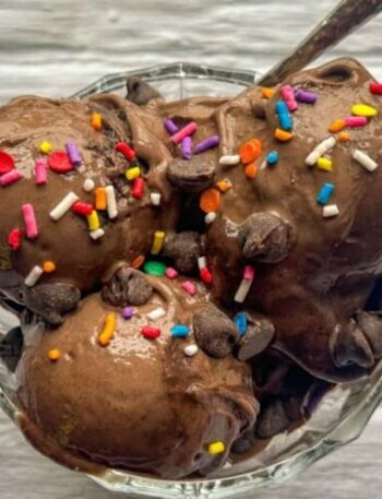 Rich & Creamy Chocolate Protein Ice Cream