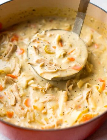Creamy Chicken Noodle Soup