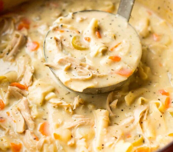 Creamy Chicken Noodle Soup